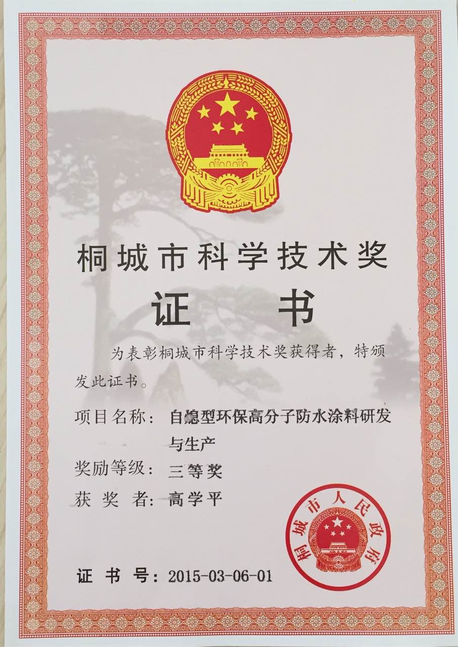 桐城市科學技術獎